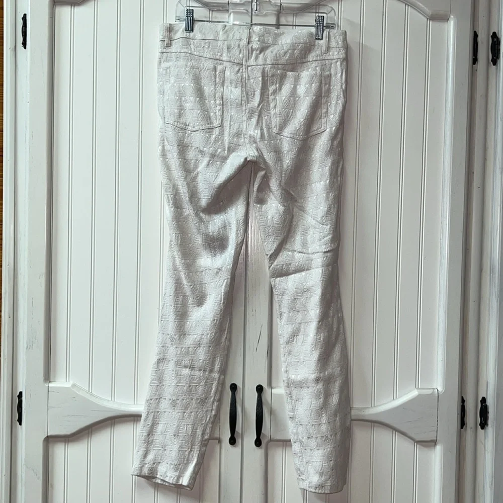 Halo Cream Textured Pants 32